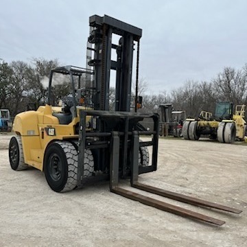 2018 CAT DP135 Pneumatic Tire Forklift
