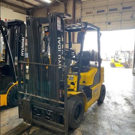 2018 Hyundai 25L-7A Pneumatic Tire Forklift