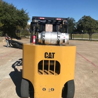 2018 CAT GC70K Cushion Tire Forklift