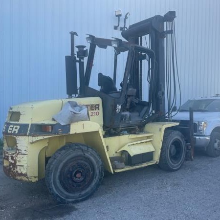 2004 Hyster H210HD Pneumatic Tire Forklift