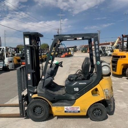 2016 Komatsu FG18HTU-20 Pneumatic Tire Forklift