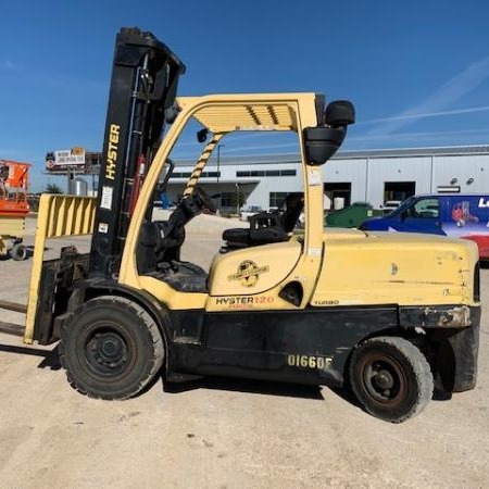2008 Hyster H120FT Pneumatic Tire Forklift