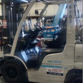 2005 UNICARRIERS MPA12F25DV Pneumatic Tire Forklift