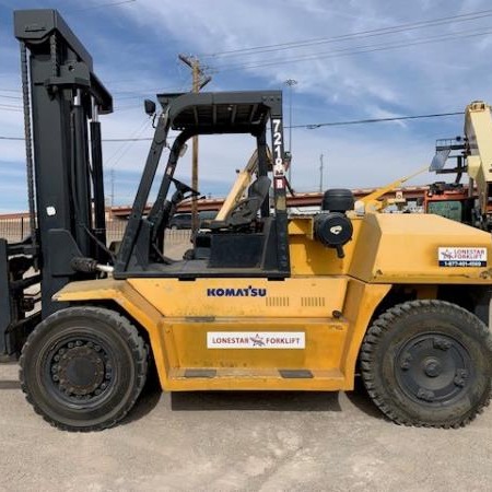 2009 Komatsu FD115-8 Pneumatic Tire Forklift