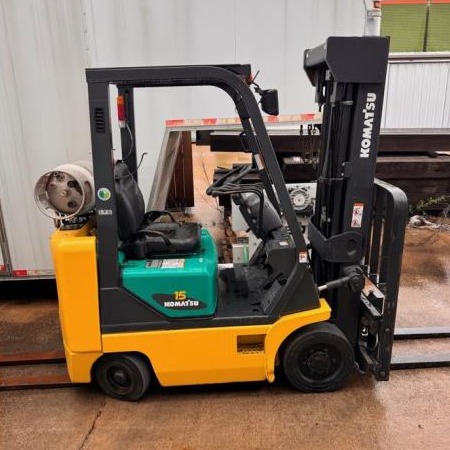 2009 Komatsu FG15ST Cushion Tire Forklift