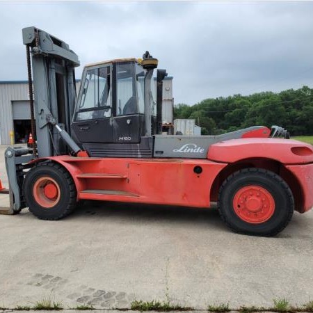 2005 Linde H160 Pneumatic Tire Forklift