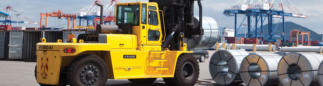 Forklift Replacement working on site